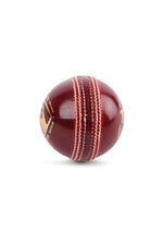 sg cricket ball test red raised seem

