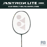 Yonex Astrox Lite 43i Badminton Racket – Ultra Lightweight Graphite | Isometric Head | Built-in T-Joint | Ideal for Fast Play.