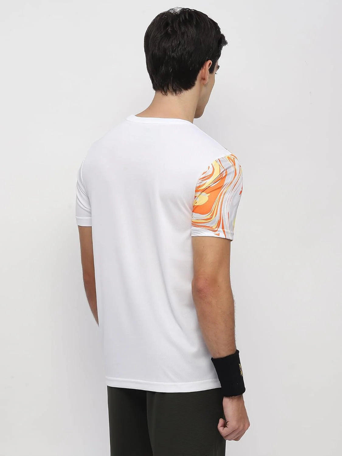 yonex 2966 white badmintn tee

