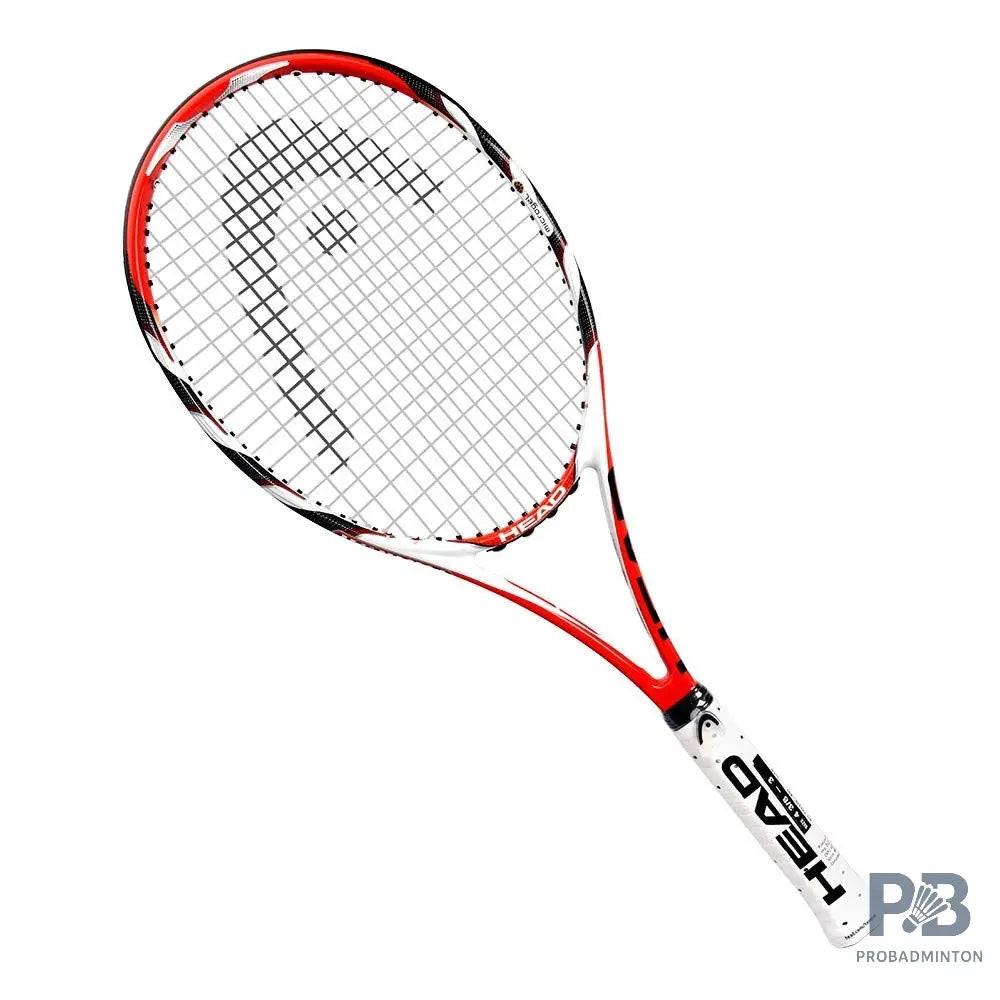 HEAD Microgel Radical Midplus Tennis Racket - Pre-Strung 27 Inch Adult Racquet - Auxetic Tech for All-Court Domination | ProBadminton.in.