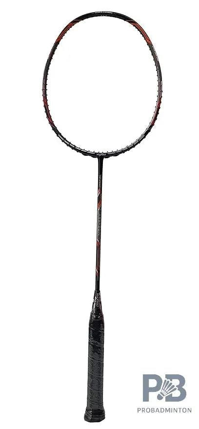 Maxbolt Assassin Carbon Fiber Red Unstrung Badminton Racket.