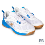 Yonex Velo 100 i Badminton Shoes (WHITE / BLUE Hawai).