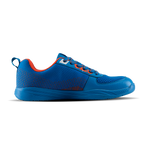 Hundred Court Flyer Badminton Shoe | BLUE / ORANGE.