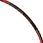 Li-Ning Air Force 77 - G3 Unstrung Badminton Racket | Black/Red/Orange.
