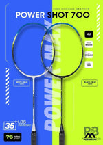 Power Max Power Shot 700 Badminton Racket Frame – Lightweight & Durable.