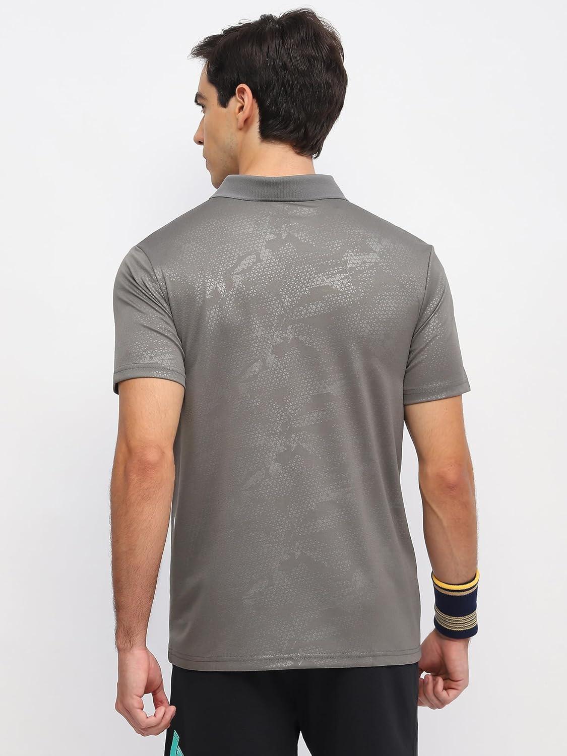 Yonex T-Shirt Polo 2969 Men’s Wear | Poppy Seed | Lightweight Badminton Sportswear.