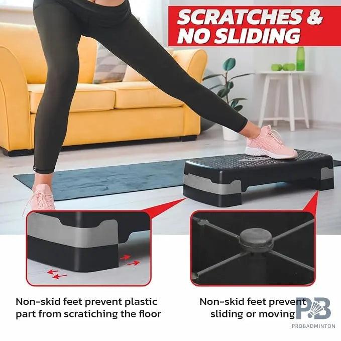 Vector X JF-3001 Adjustable Aerobic Stepper – Best Home Gym Step Platform for Cardio & Fitness | Top Workout Stepper Price in India.