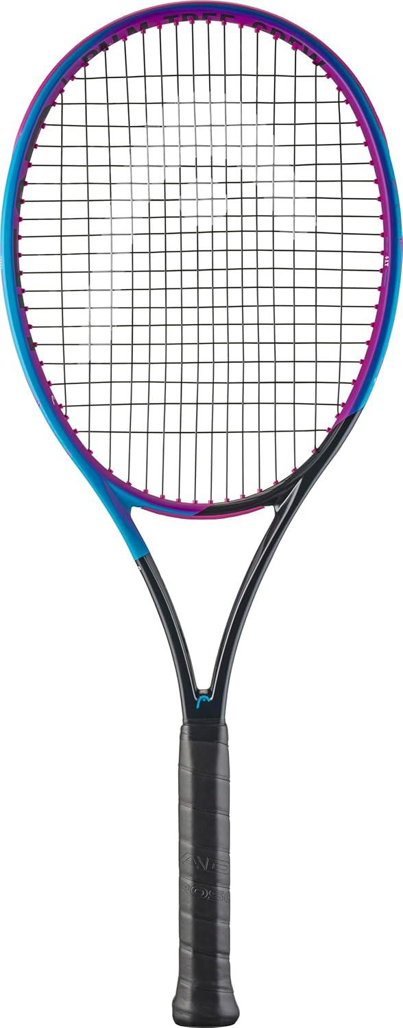 HEAD Radical MP Palm Tree Crew Tennis Racquet – Strung Mid Tension 4 3/8 | Auxetic 2.0 Spin & Control | ProBadminton.in.