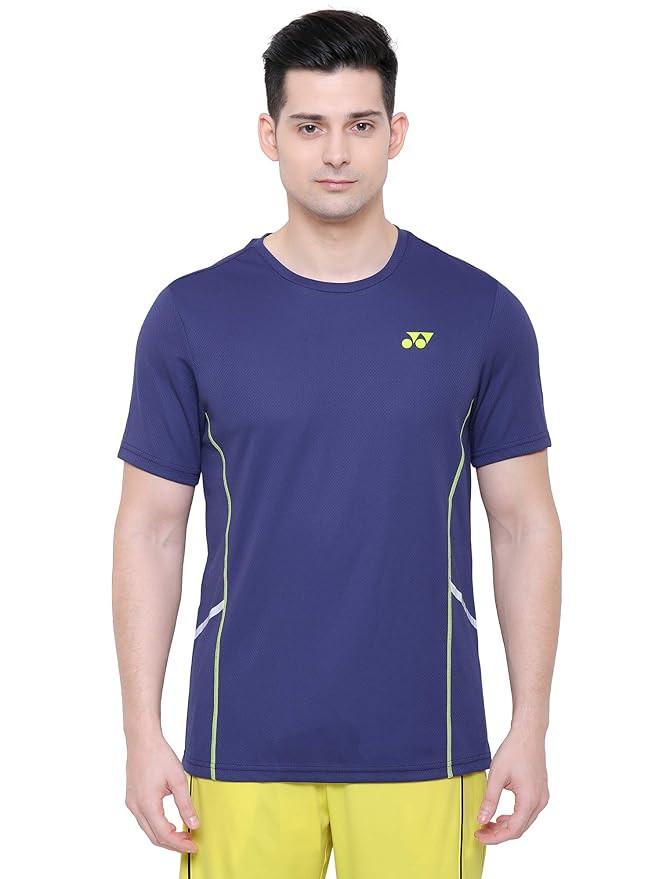 Yonex 5953-30 Mens Round Neck T-Shirt DEEP Cobalt.