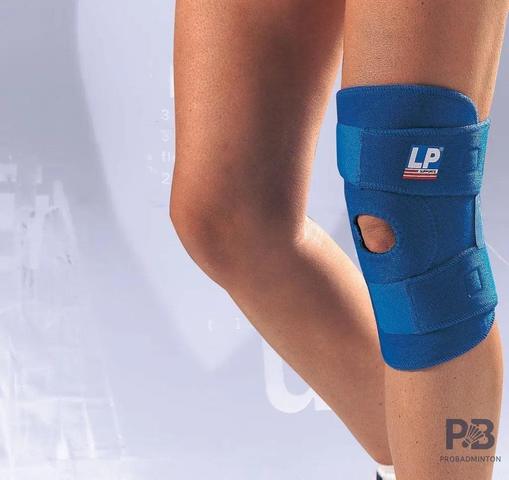 LP Open Patella Knee Support 758 – Adjustable Compression Brace for Patellar Stability, Pain Relief & Sports Protection (Blue).