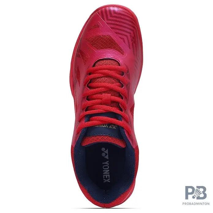 Yonex Blaze 3 Badminton Shoes | Red/Dark Pink/Gold.