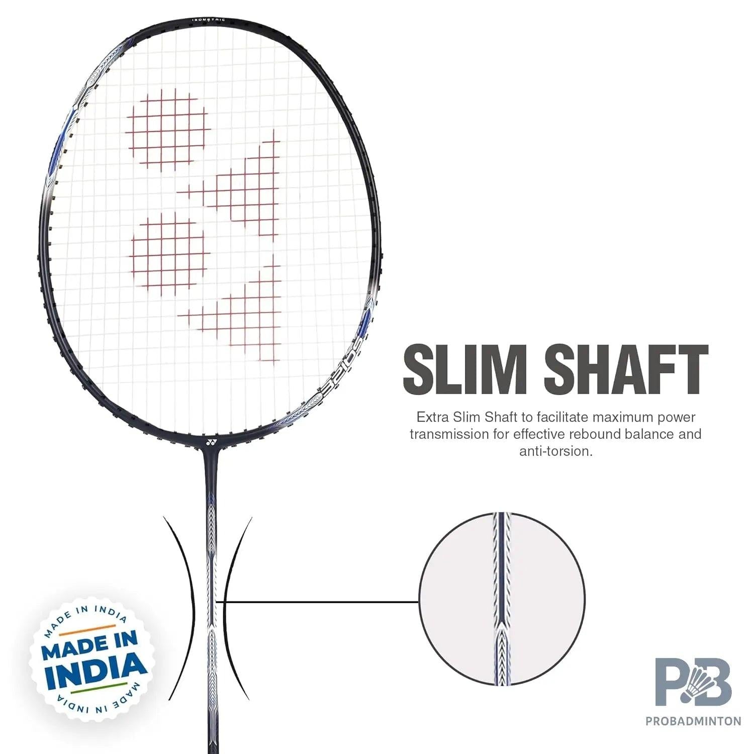 Yonex Astrox Attack 9 Badminton Racket | Black.