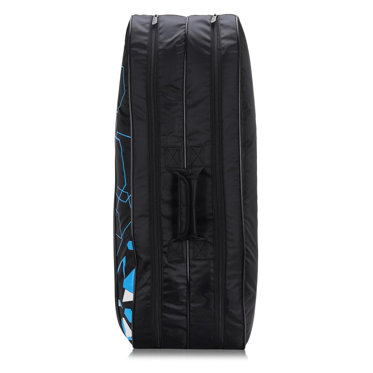 Yonex Black Sky Blue badminton sports bag full view