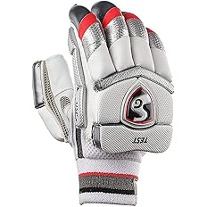 sg test rh lether batting gloves cricket

