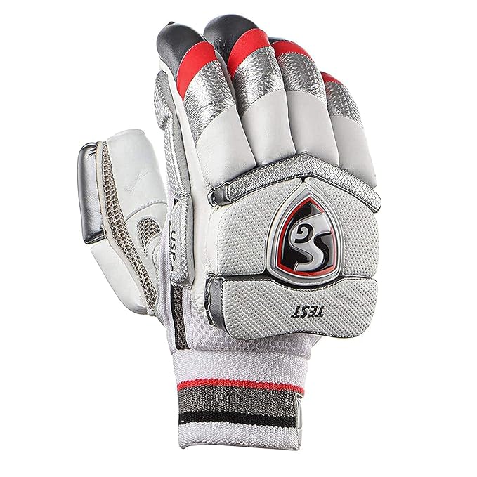 sg test rh batting glovs premium sheep lether

