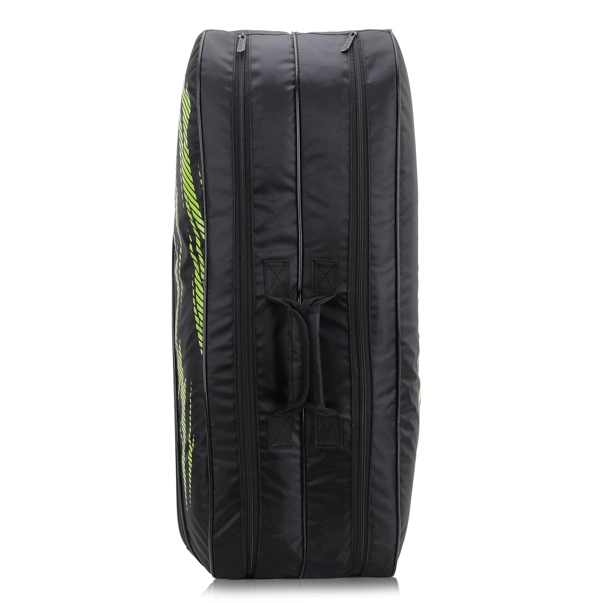 Yonex Black Cyber Lime Yonex sports bag full view