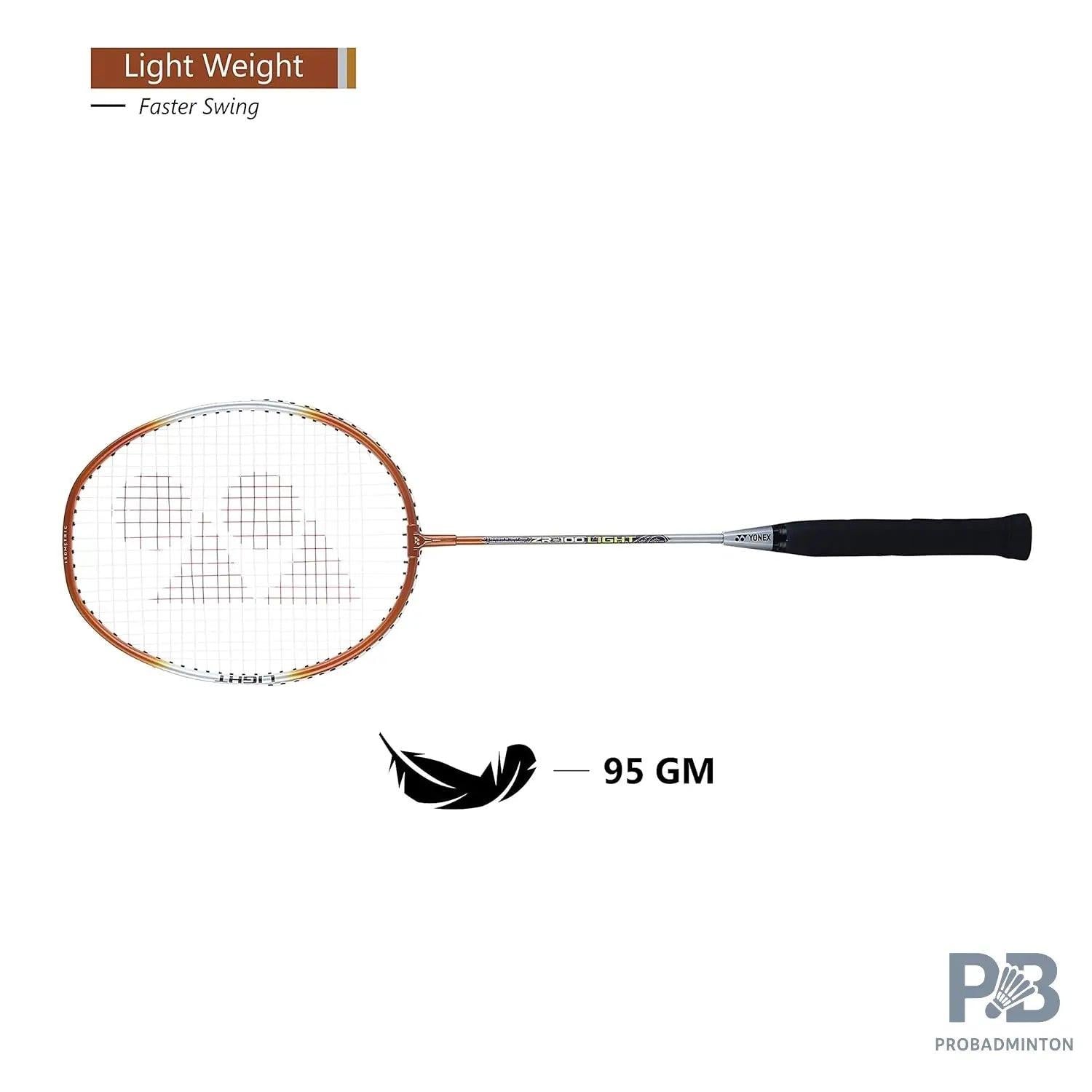 "Yonex ZR 100 Light Aluminium Badminton Racket – 5 Colors | Perfect for Beginners | ProBadminton.in".