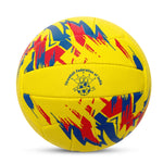 Hand stitched throw ball with 18 panel construction