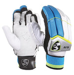 SG Elite Men’s Cricket Batting Gloves – Premium Leather Palm | Lightweight Protection.