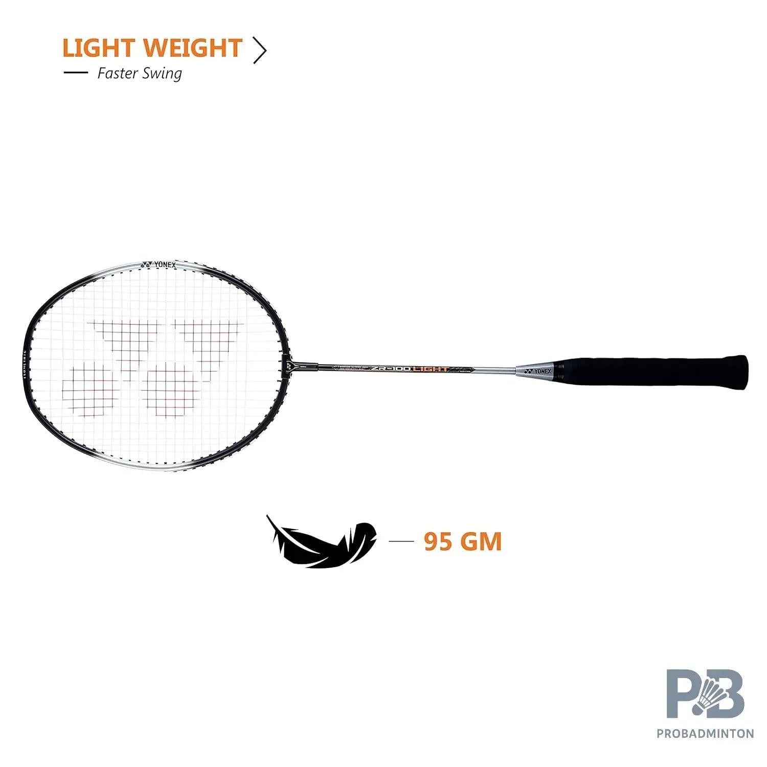 "Yonex ZR 100 Light Aluminium Badminton Racket – 5 Colors | Perfect for Beginners | ProBadminton.in".