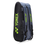 Yonex Black Grey Yonex badminton kit bag close up