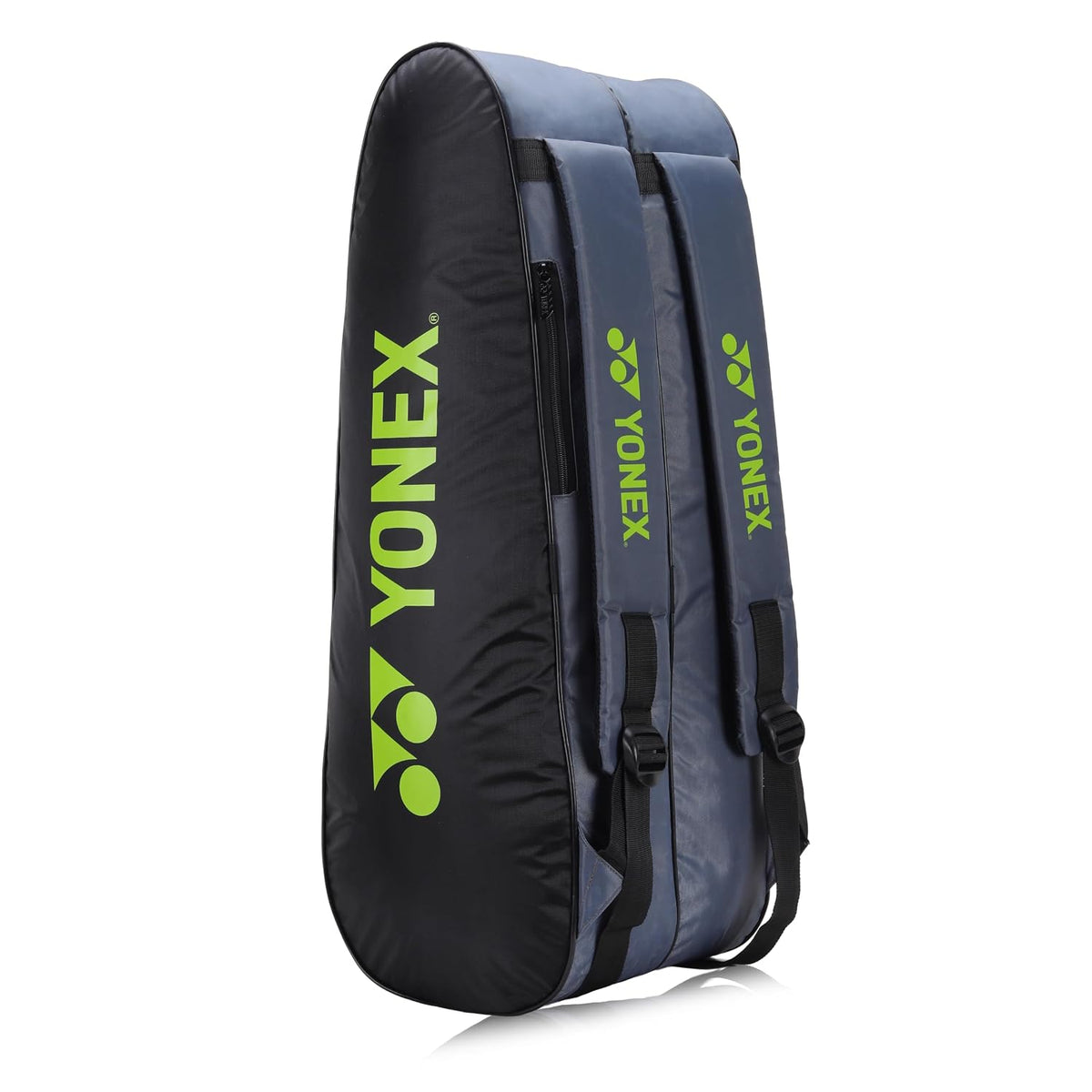 Yonex Black Grey Yonex badminton kit bag close up