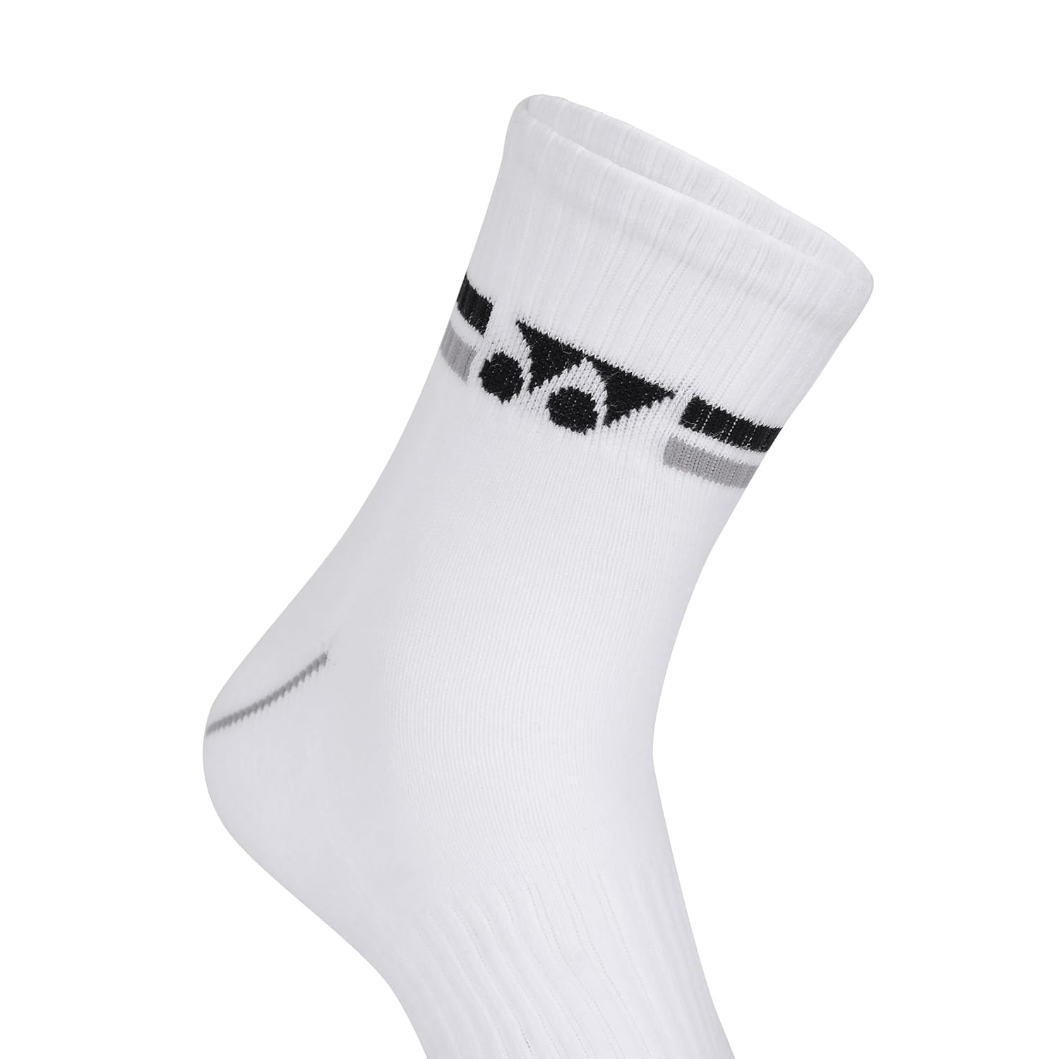 yonex sports socks m2574s white 1x1

