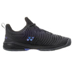 Yonex Sonicage 3 Power Cushion Tennis Shoes – Black | Lightweight Speed & Comfort | ProBadminton.in.