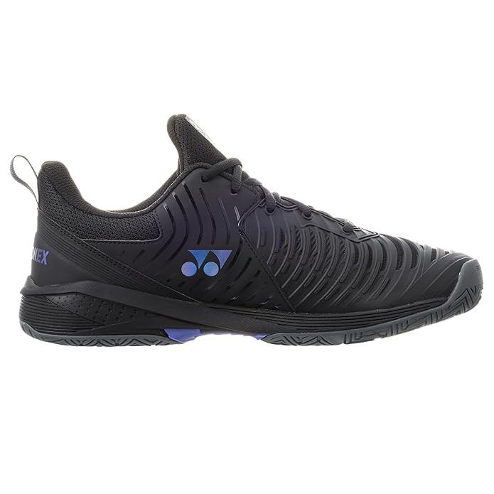 Yonex Sonicage 3 Power Cushion Tennis Shoes – Black | Lightweight Speed & Comfort | ProBadminton.in.