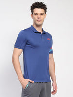 Yonex Polo T-Shirt 2734 TWILIGHT BLUE | Badminton, Tennis & Squash Sportswear | Tru Air Lite | Fast Dry & Moisture Absorption.
