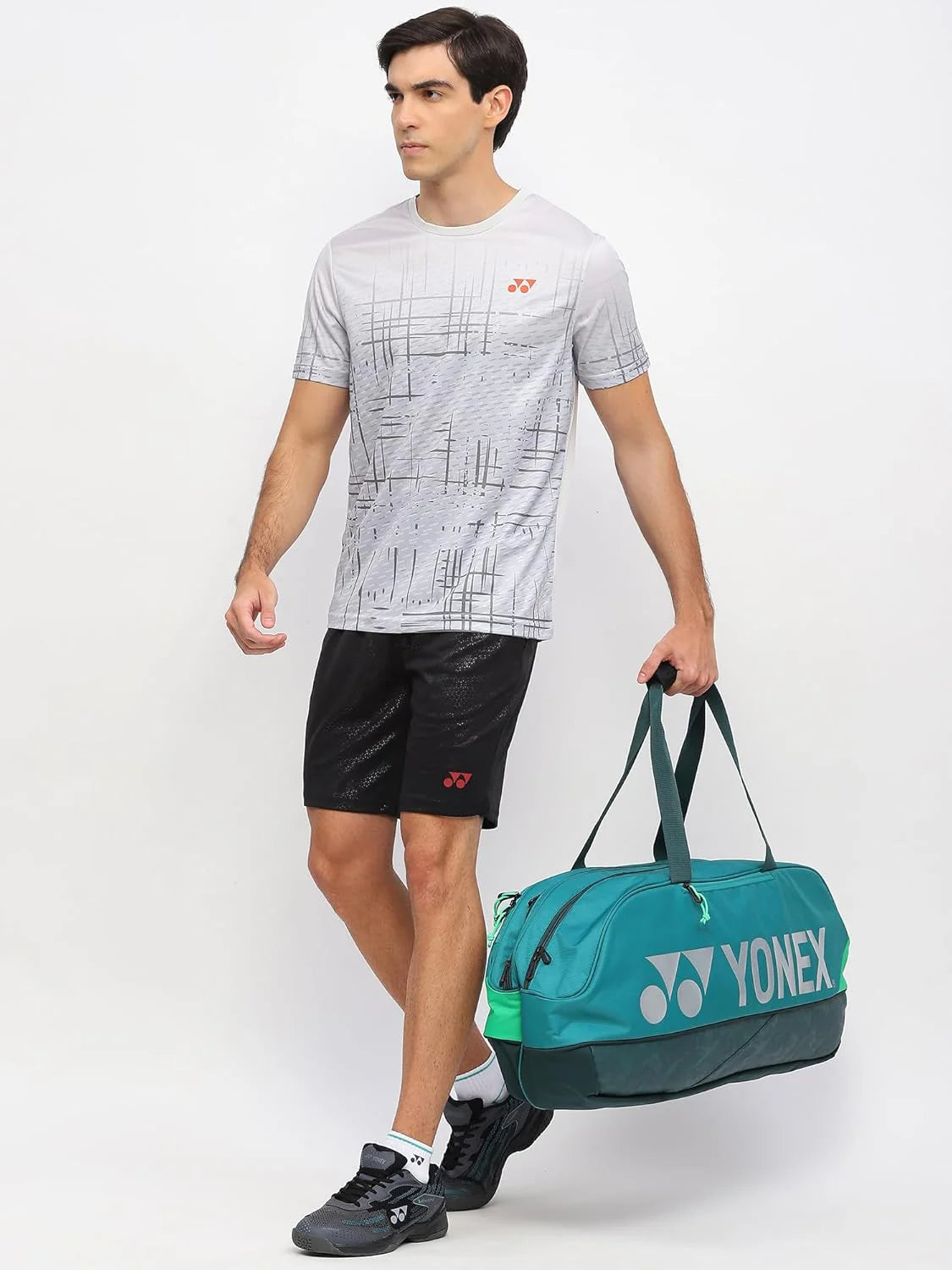 yonex 2968 junior polo glacier gray

