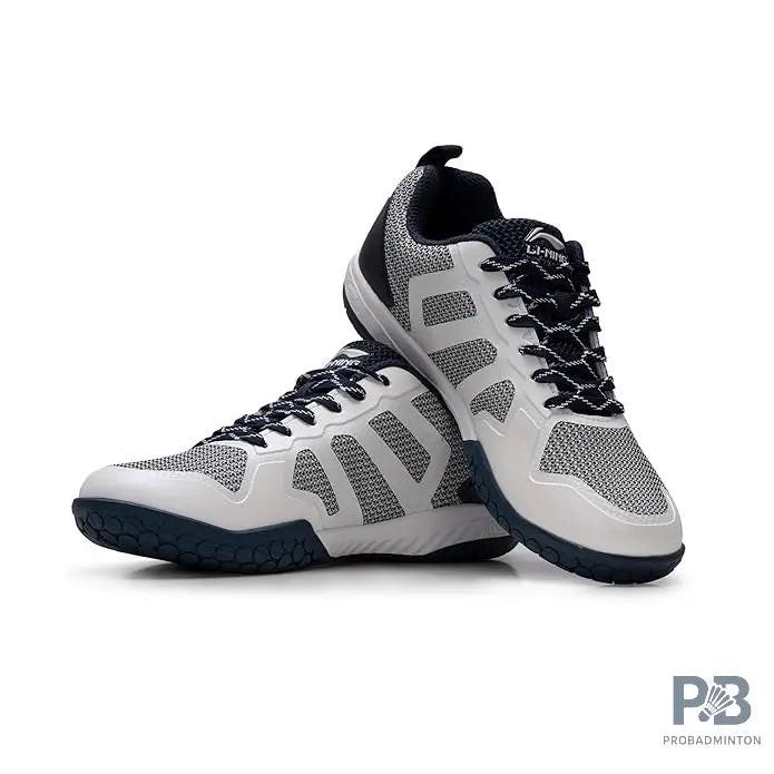 Lining Ultra Max Badminton Shoes (White/Navy).