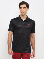 Yonex T-Shirt Polo 2969 Men’s Wear | Jet Black | Lightweight Badminton Sportswear.