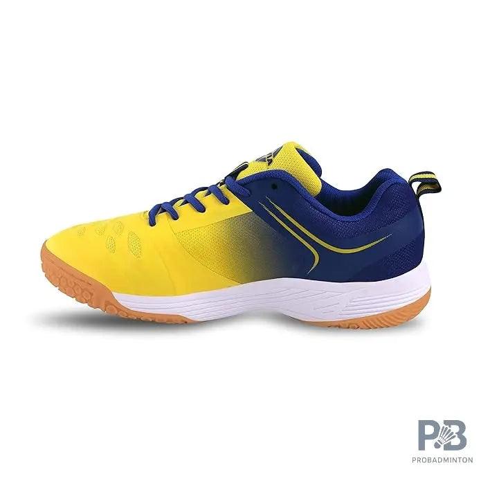 Nivia Hy-Court 3.0 Badminton Shoe | Yellow Blue.