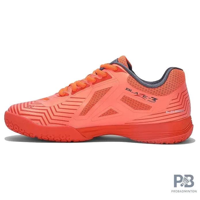 Yonex Blaze 3 Badminton Shoes | Hyper Orange/Midnight Turquoise.