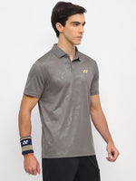 Yonex T-Shirt Polo 2969 Men’s Wear | Poppy Seed | Lightweight Badminton Sportswear.