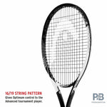 Head Graphene Touch Speed Elite Tennis Racquet 285g (Strung).