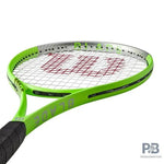 Wilson Blade Feel RXT 105 Tennis Racquet - Lightweight Graphite (Pre-Strung) | Best Price in India | Wilson Tennis Rackets.