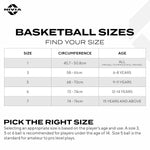 NIVIA Engraver Basketball – 14 Panels, Soft Rubber, Butyl Bladder, BFI Standard, Indoor & Outdoor.