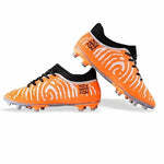 Durable football shoes with EVA insole and TPU outsole for multi surface play