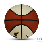 Nivia Top Grip Basketball Size 7 – FIBA Approved Rubber Basketball for Indoor & Outdoor Play | Durable, High-Grip Brown Ball.