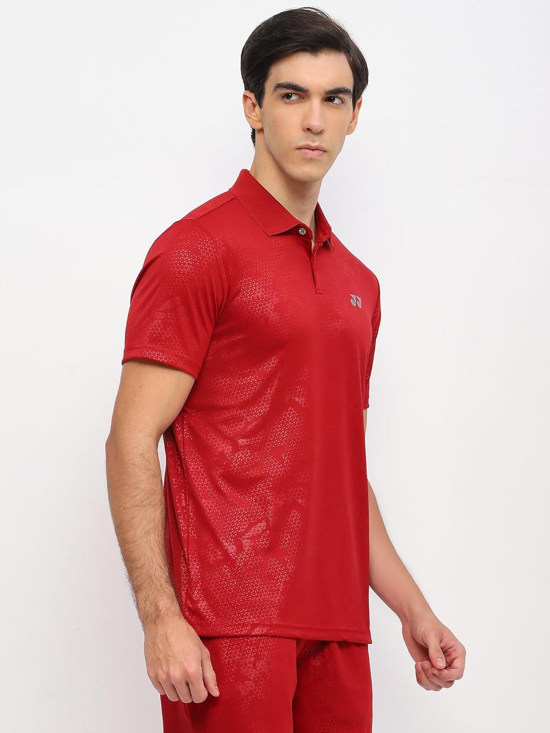 Yonex T-Shirt Polo 2969 | Rio-Red | Premium Badminton Sportswear for Men – Buy Online at Probadminton.in.