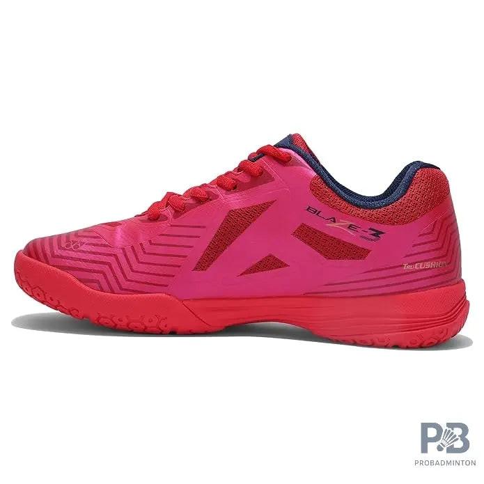Yonex Blaze 3 Badminton Shoes | Red/Dark Pink/Gold.