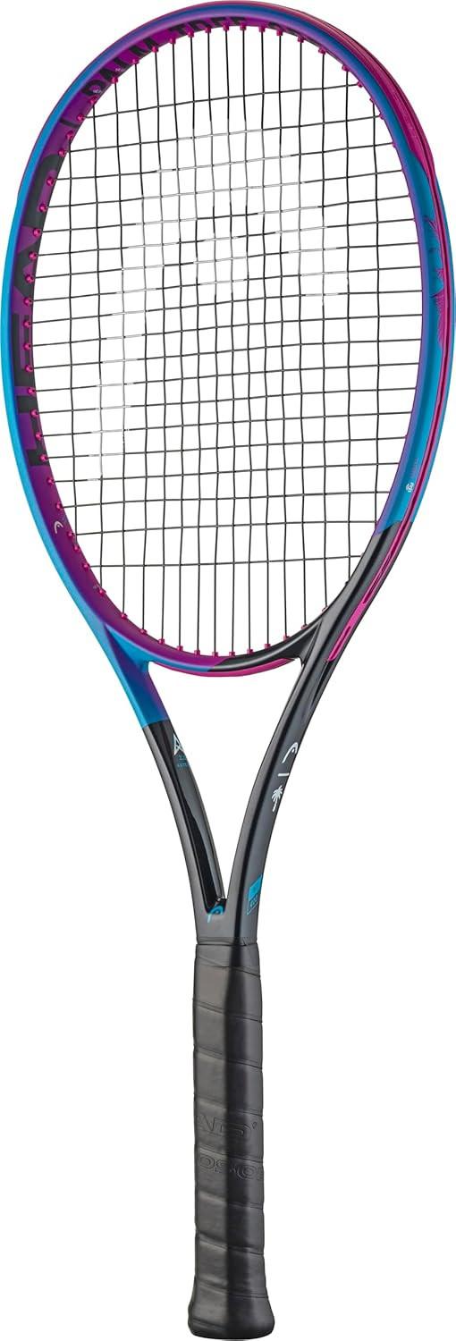 HEAD Radical MP Palm Tree Crew Tennis Racquet – Strung Mid Tension 4 3/8 | Auxetic 2.0 Spin & Control | ProBadminton.in.