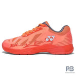 Yonex Blaze 3 Badminton Shoes | Hyper Orange/Midnight Turquoise.