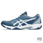 Asics GEL-ROCKET 11 Indoor Court Shoe (Vintage Indigo / White).