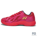 Yonex Blaze 3 Badminton Shoes | Red/Dark Pink/Gold.