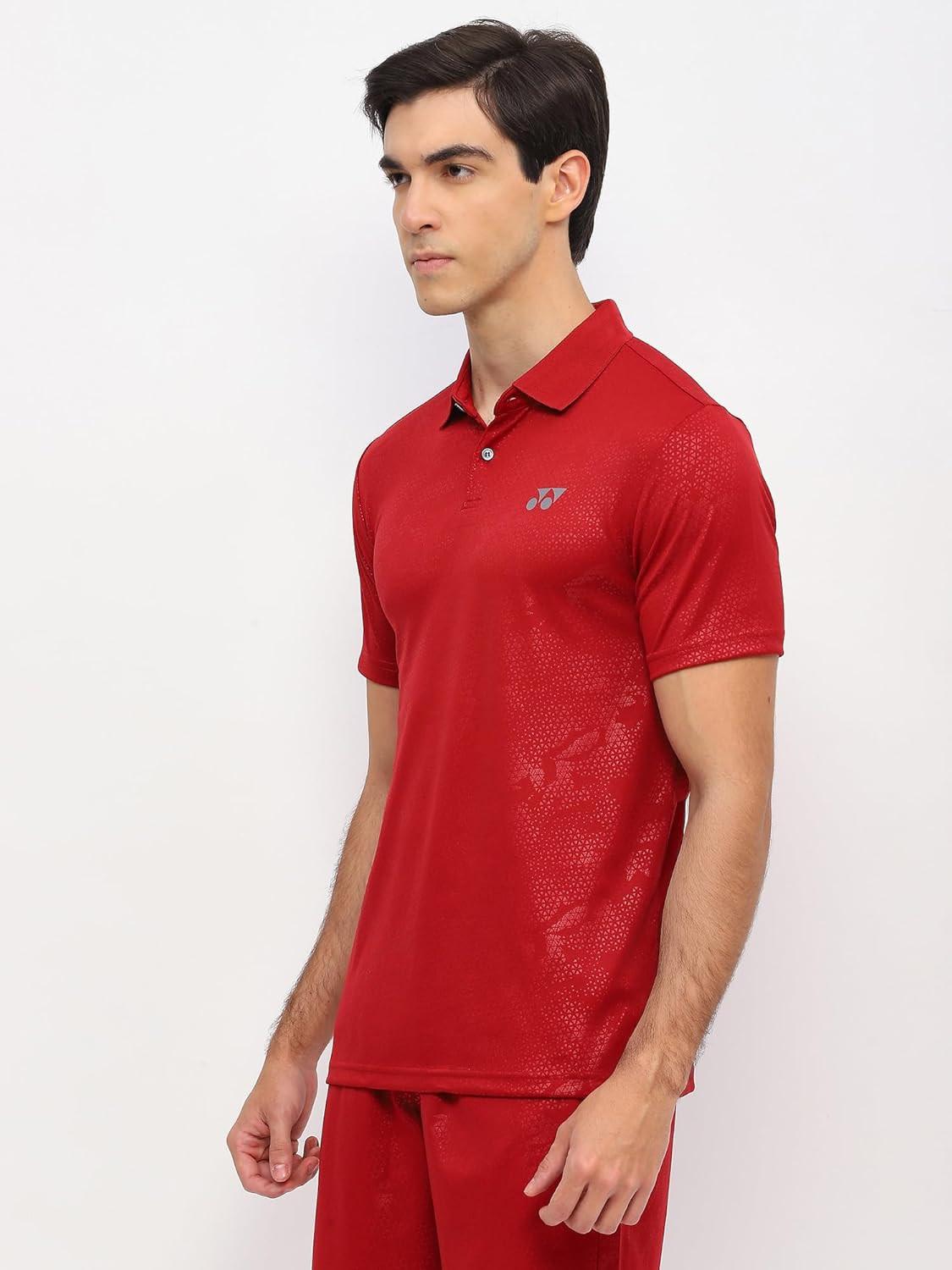 Yonex T-Shirt Polo 2969 | Rio-Red | Premium Badminton Sportswear for Men – Buy Online at Probadminton.in.