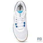Yonex Velo 100 i Badminton Shoes (WHITE / BLUE Hawai).