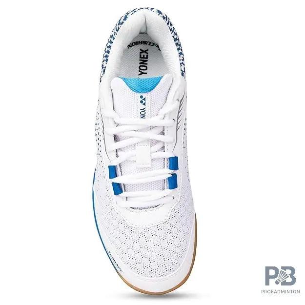 Yonex Velo 100 i Badminton Shoes (WHITE / BLUE Hawai).